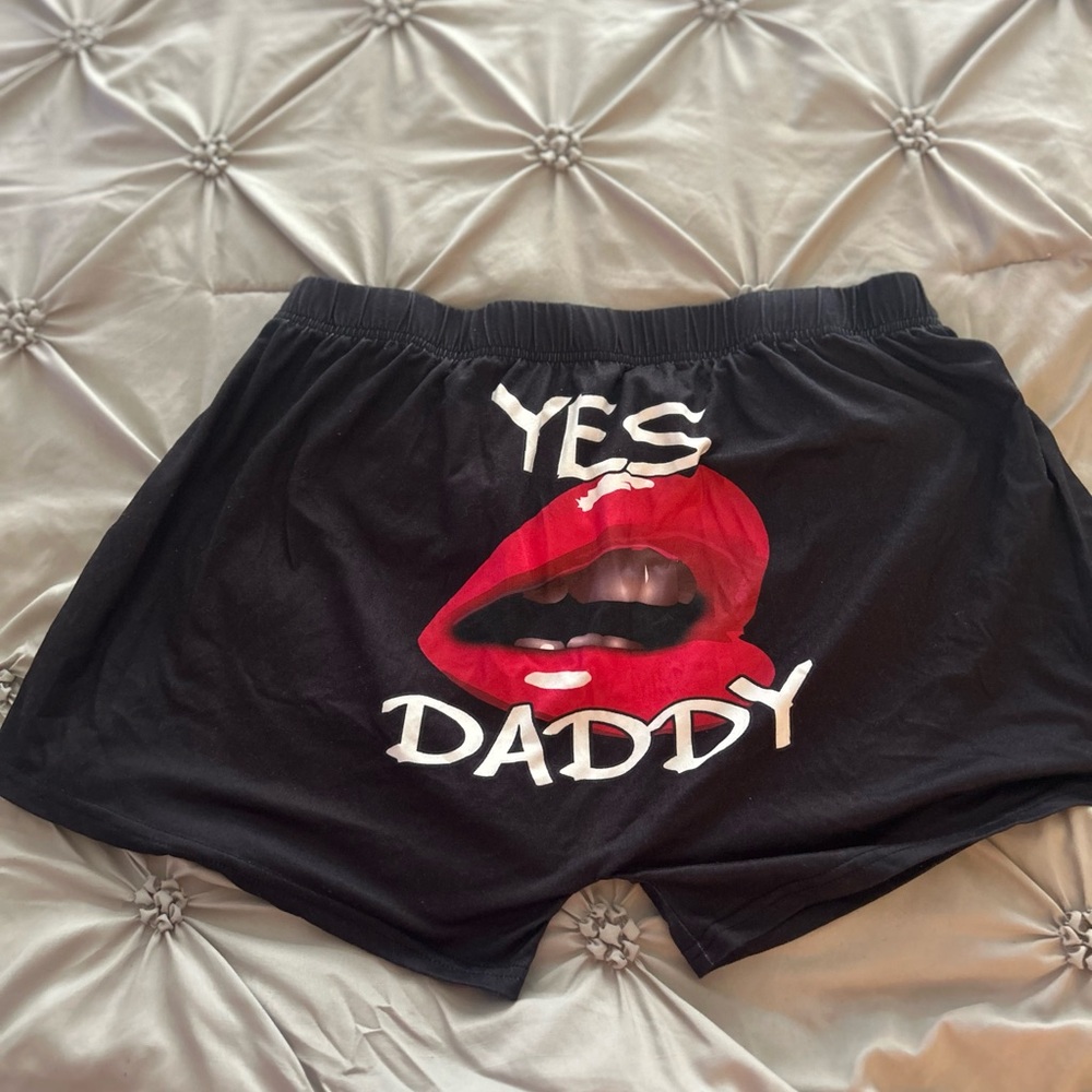 Black Graphic Women's Bike Shorts